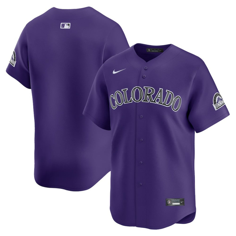 Colorado Rockies Nike Alternate Limited Jersey - Purple Jerseys