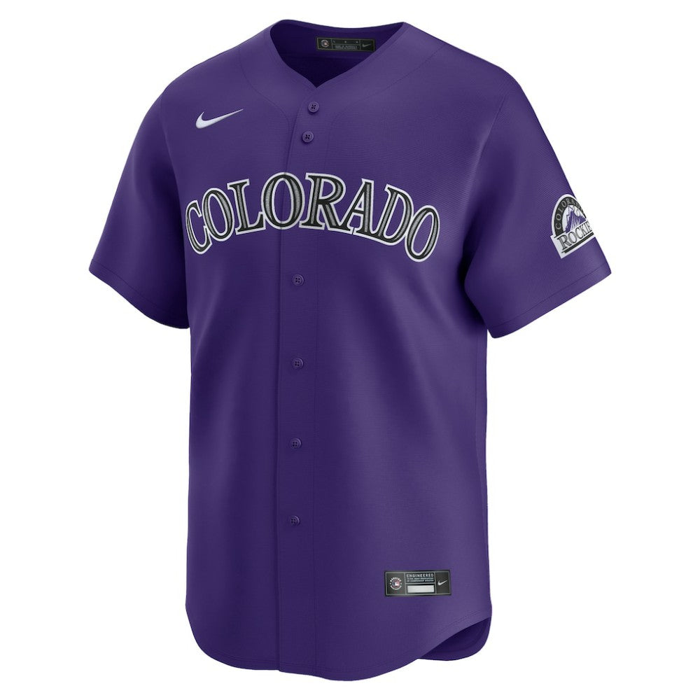Colorado Rockies Nike Alternate Limited Jersey - Purple Jerseys