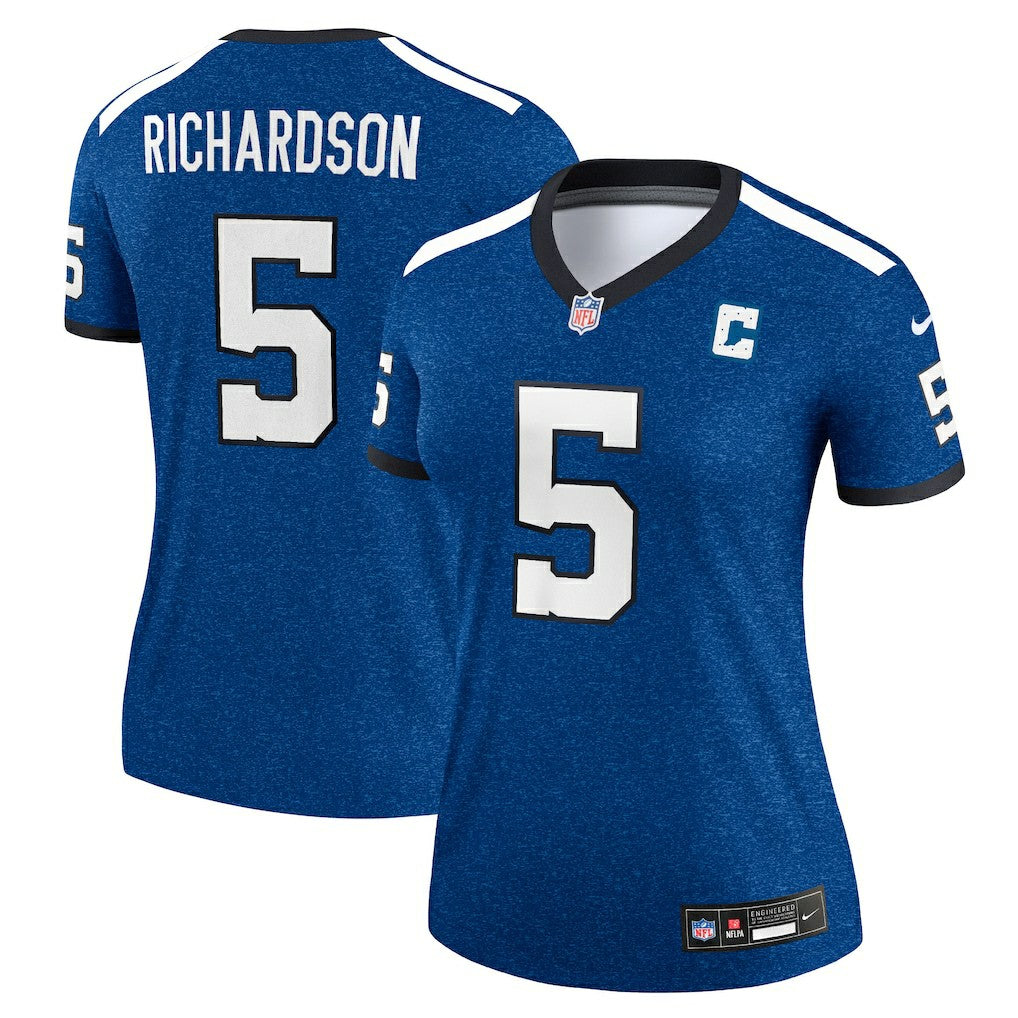 Anthony Richardson Indianapolis Colts Women's Alternate Legend Player Performance Top - Royal Tops