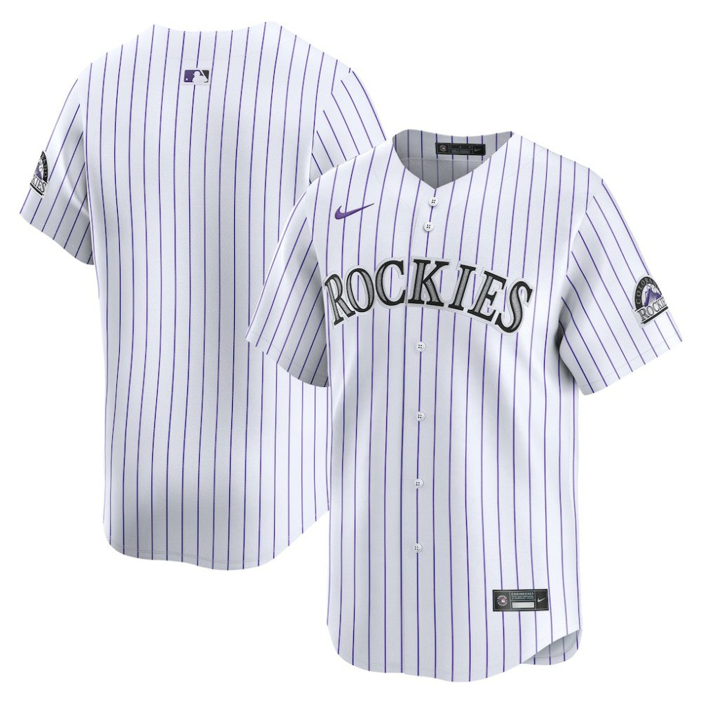 Colorado Rockies Nike Home Limited Player Jersey - White Jerseys