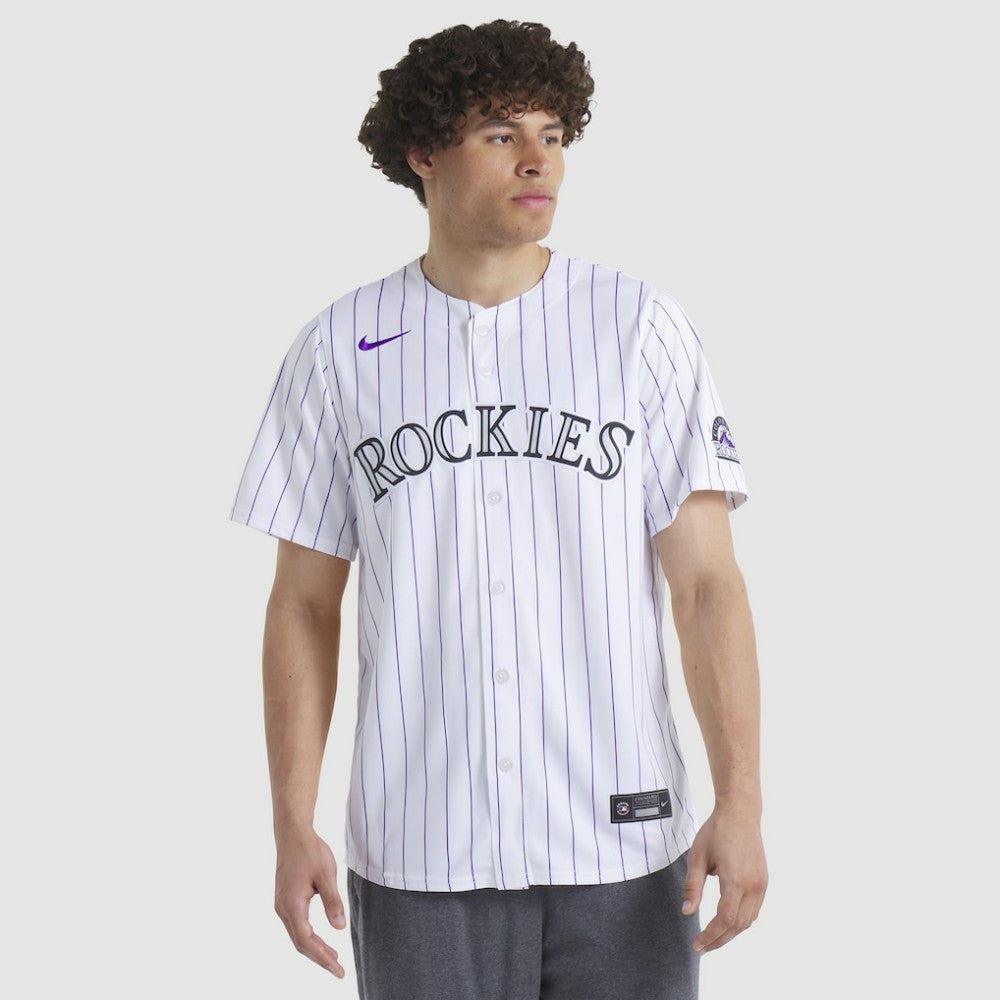 Colorado Rockies Nike Home Limited Player Jersey - White Jerseys