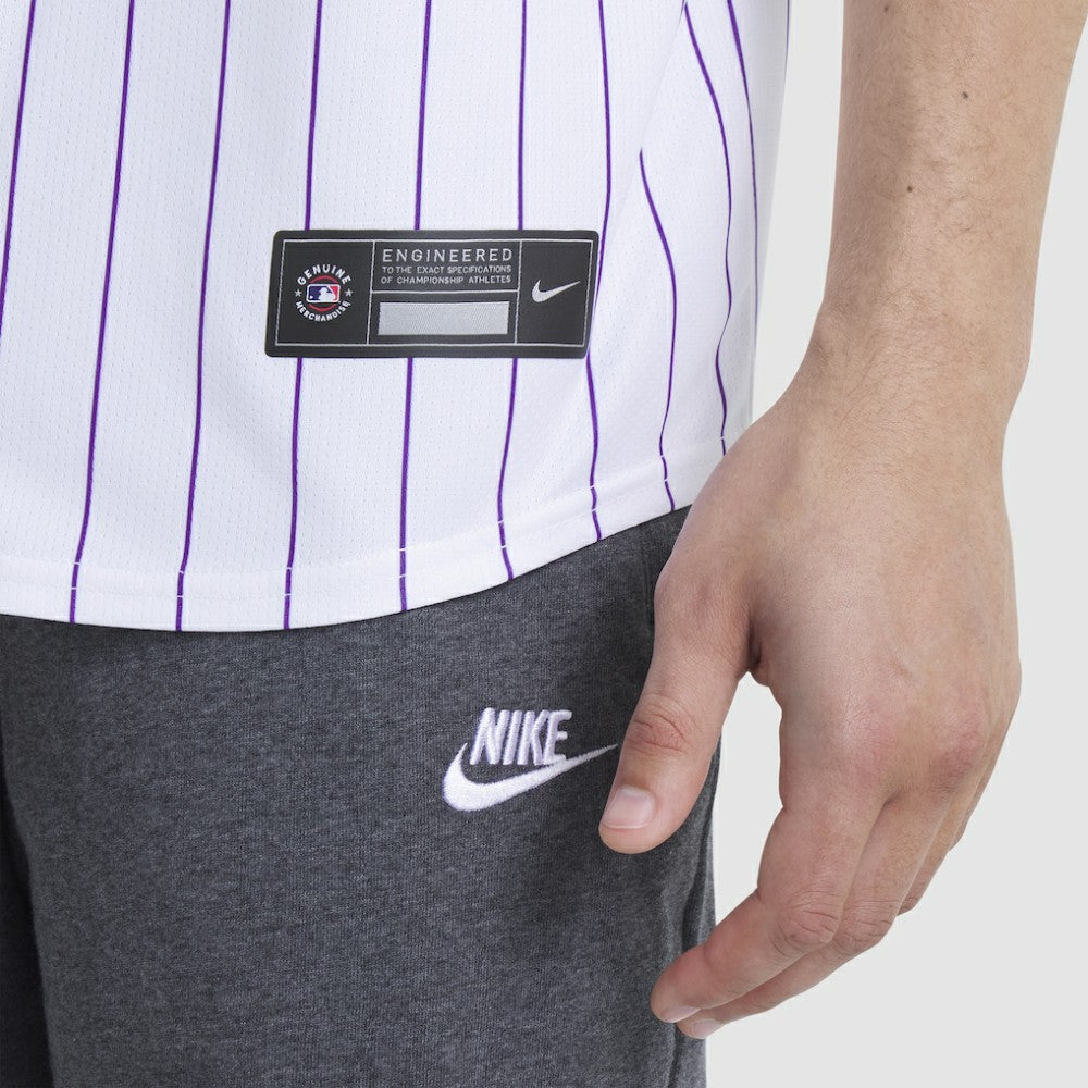 Colorado Rockies Nike Home Limited Player Jersey - White Jerseys