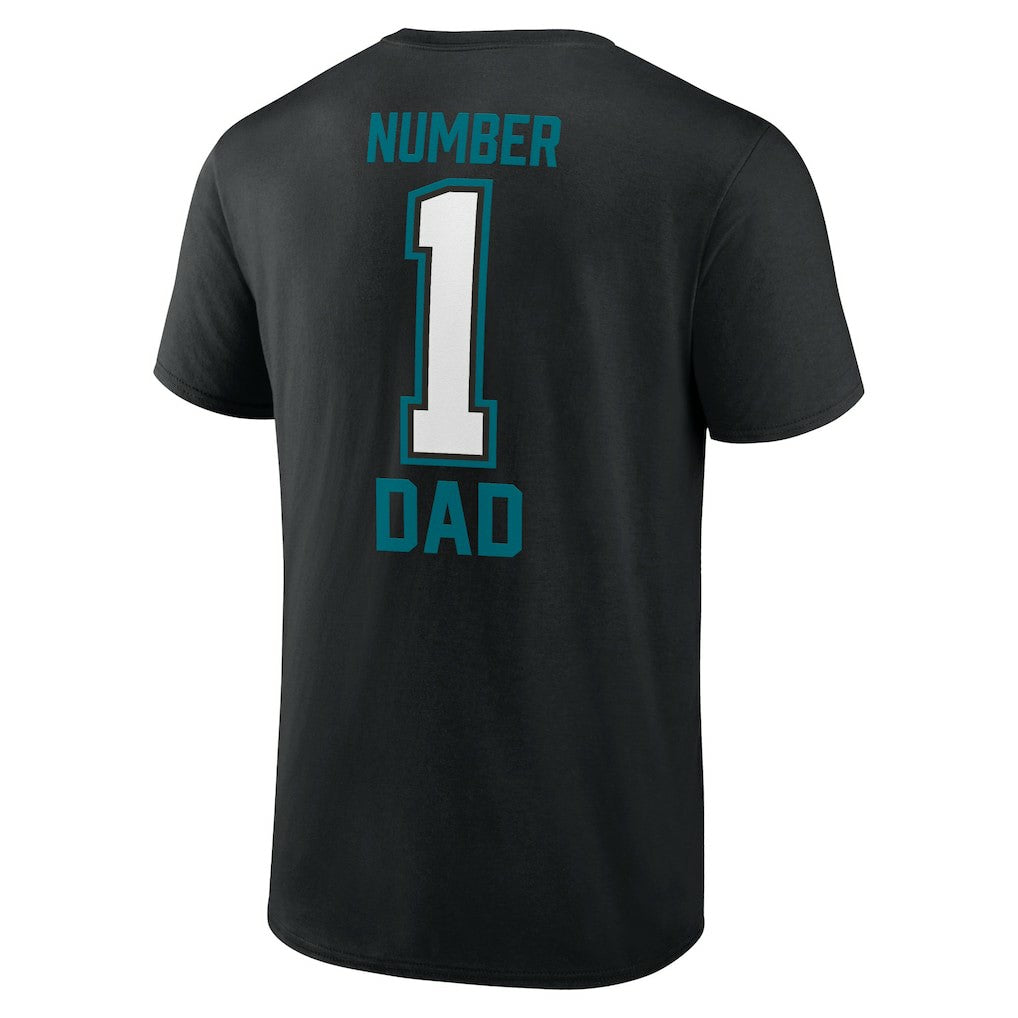 Jacksonville Jaguars Father's Day T-Shirt - Black T-shirts