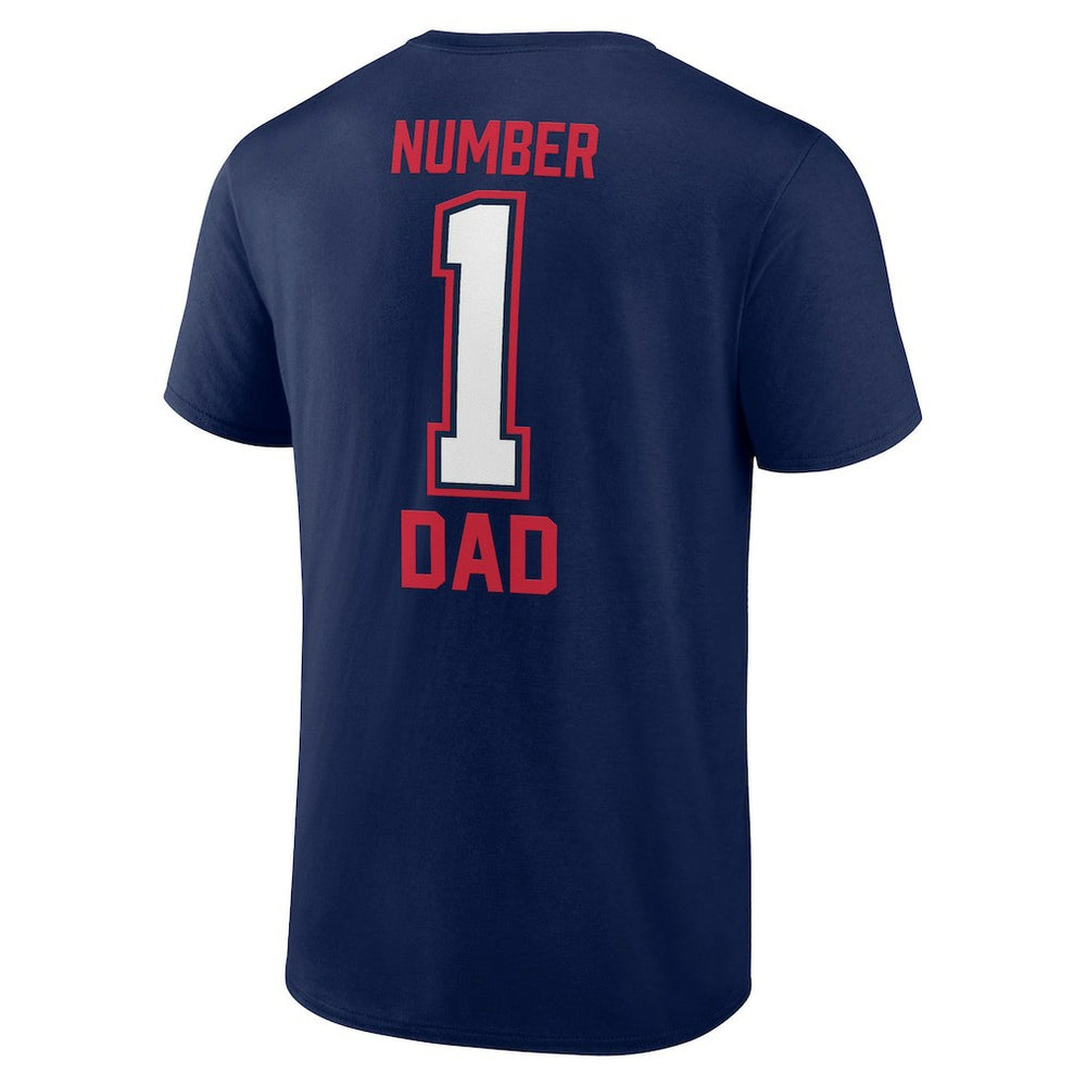 New England Patriots Father's Day T-Shirt - Navy T-shirts