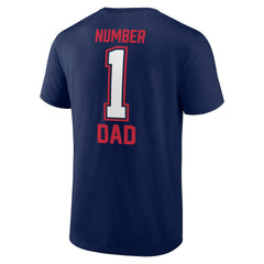 New England Patriots Father's Day T-Shirt - Navy T-shirts