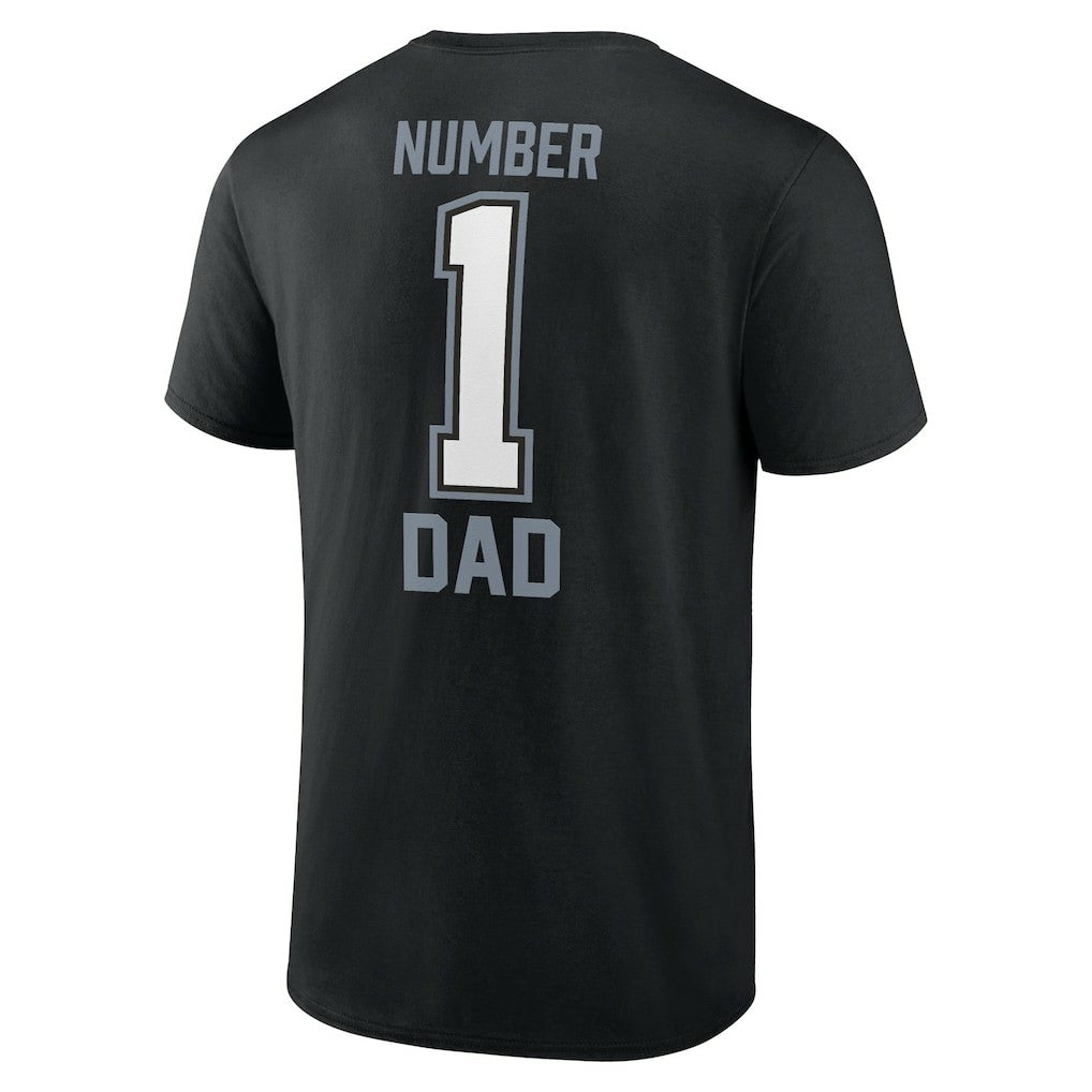 Las Vegas Raiders Father's Day T-Shirt - Black T-shirts
