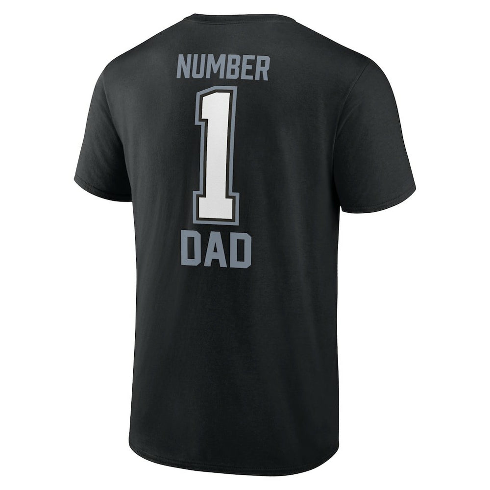 Las Vegas Raiders Father's Day T-Shirt - Black T-shirts