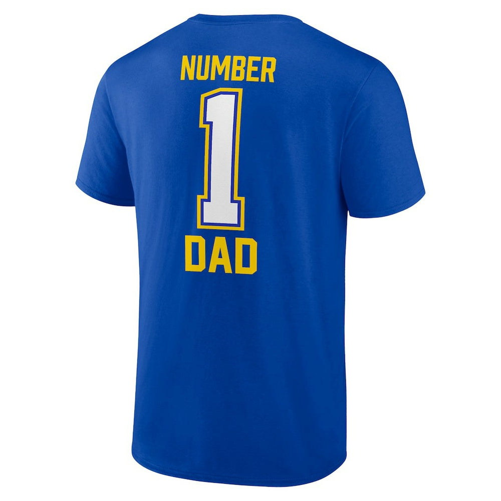 Los Angeles Rams Father's Day T-Shirt - Royal T-shirts