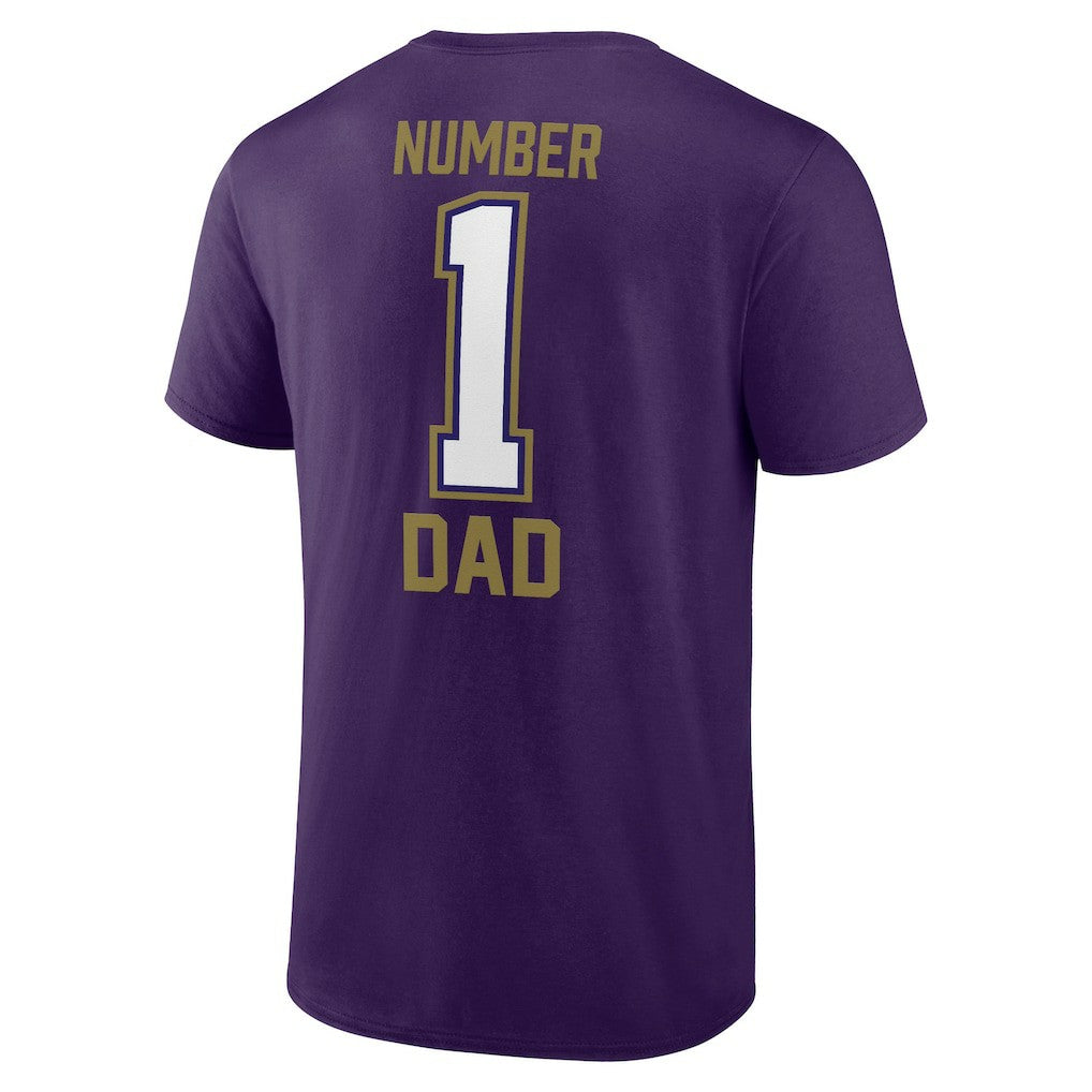 Baltimore Ravens Father's Day T-Shirt - Purple T-shirts