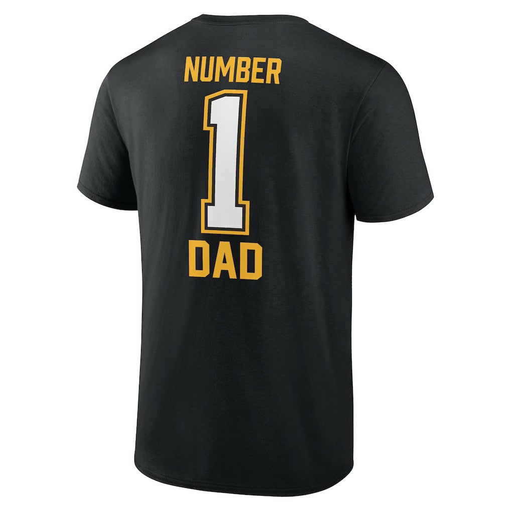 Pittsburgh Steelers Father's Day T-Shirt - Black T-shirts