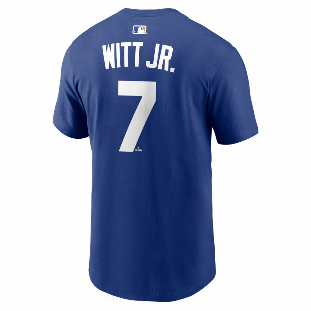 Bobby Witt Jr. Kansas City Royals Nike Name & Number T-Shirt - Royal T-shirts