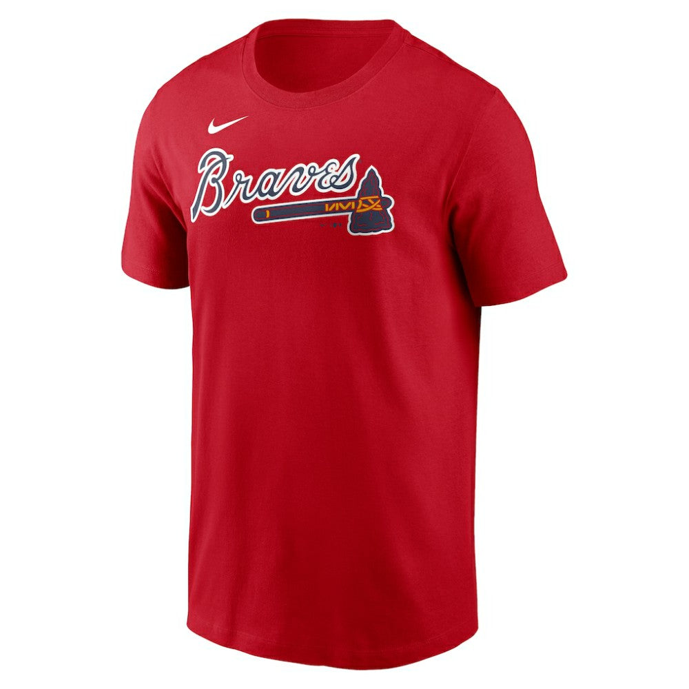 Austin Riley Atlanta Braves Nike Home Name & Number T-Shirt - Red T-shirts