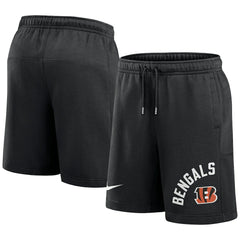 Cincinnati Bengals Arched Kicker Shorts - Black Shorts