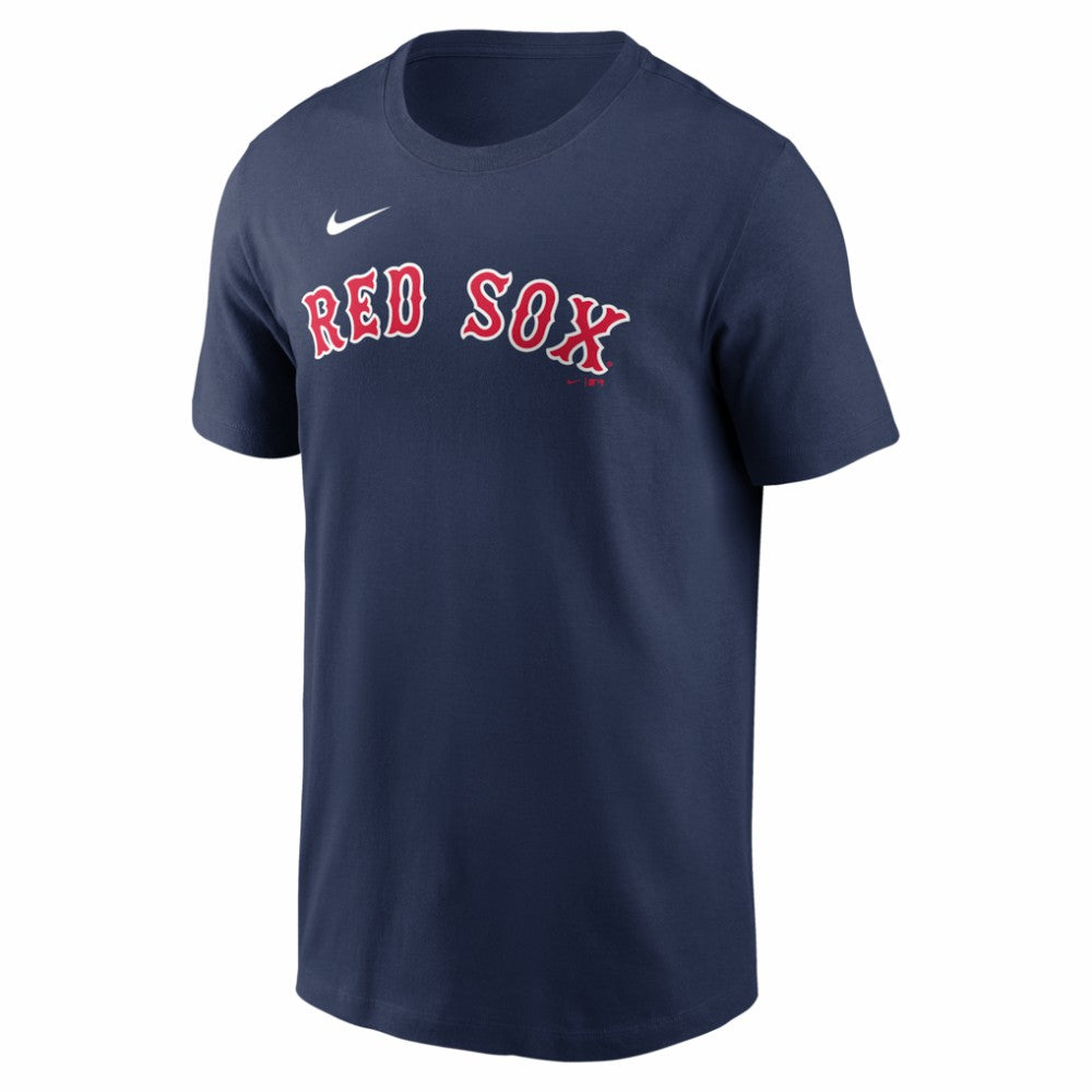 Jarren Duran Boston Red Sox Nike Home Name & Number T-Shirt - Navy T-shirts