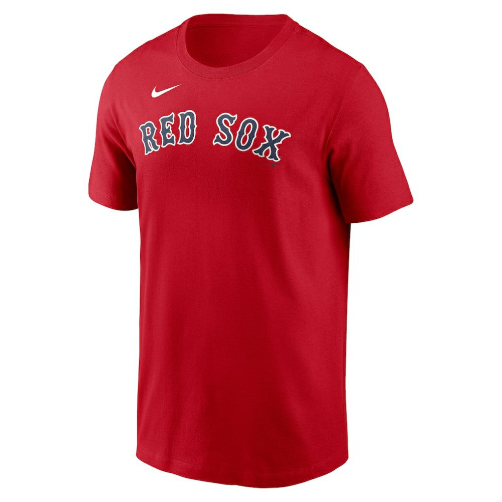 Jarren Duran Boston Red Sox Nike Name & Number T-Shirt - Red T-shirts
