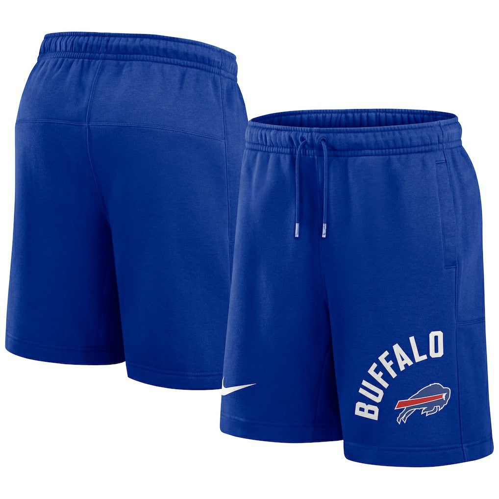 Buffalo Bills Arched Kicker Shorts - Royal Shorts