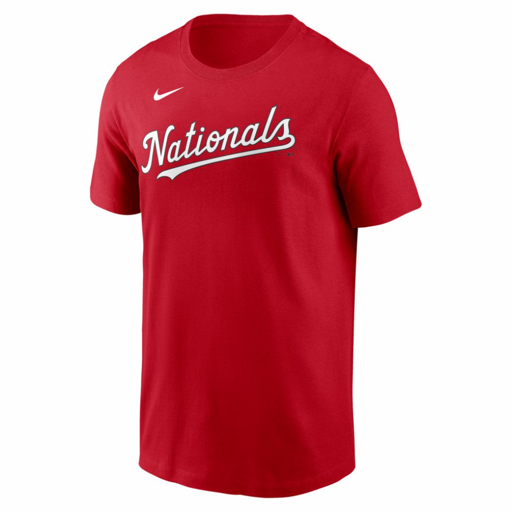 James Wood Washington Nationals Nike Home Name & Number T-Shirt - Red T-shirts
