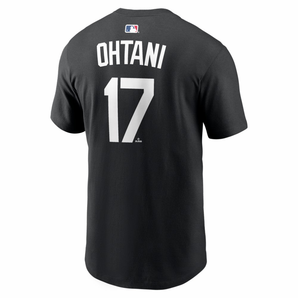 Shohei Ohtani Los Angeles Dodgers Nike Name & Number T-Shirt - Black T-shirts