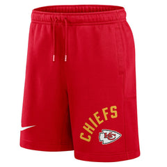 Kansas City Chiefs Arched Kicker Shorts - Red Shorts