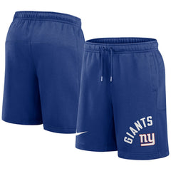 New York Giants Arched Kicker Shorts - Royal Shorts