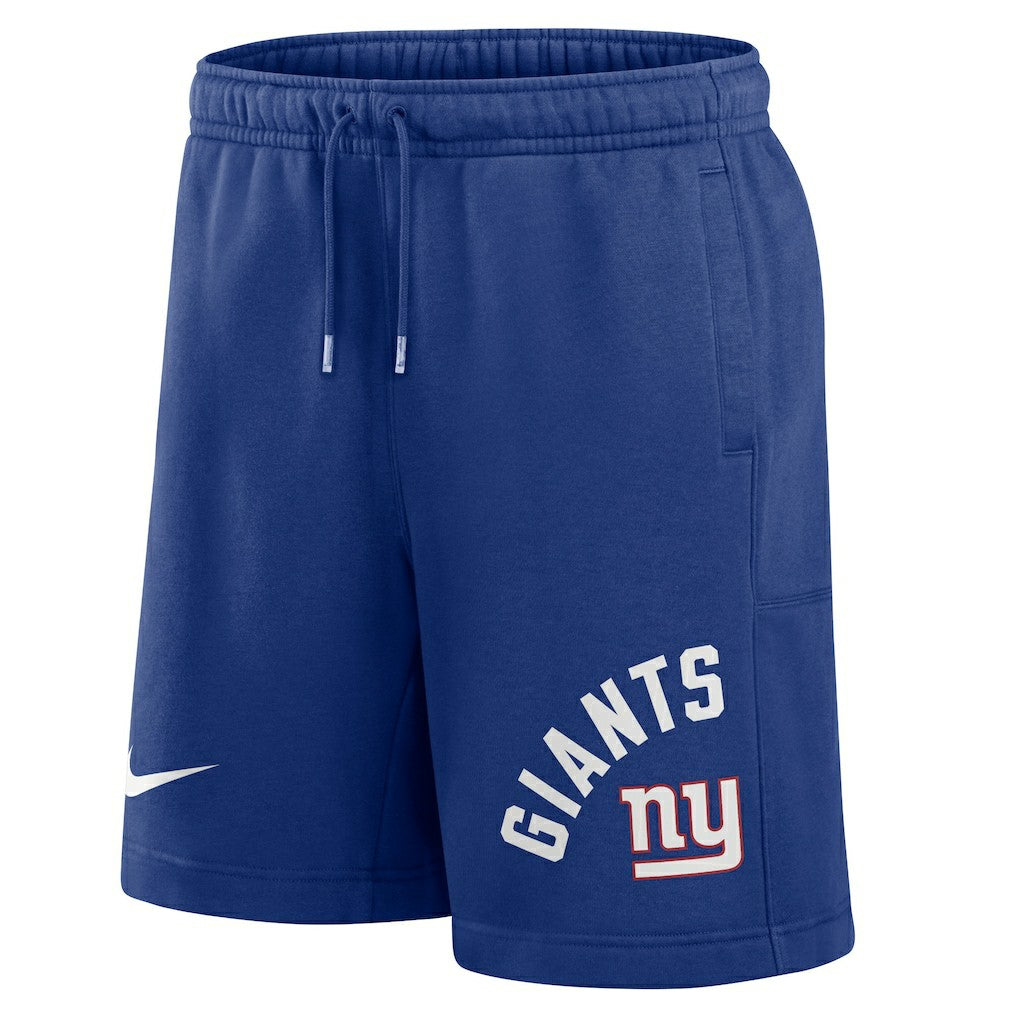 New York Giants Arched Kicker Shorts - Royal Shorts