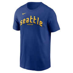 Cal Raleigh Seattle Mariners Nike City Connect Name & Number T-Shirt - Royal T-shirts
