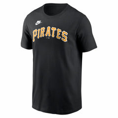 Roberto Clemente Pittsburgh Pirates Nike Cooperstown Collection Name & Number T-Shirt - Black T-shirts