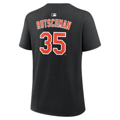 Adley Rutschman Baltimore Orioles Nike Women's Name & Number T-Shirt - Black T-shirts