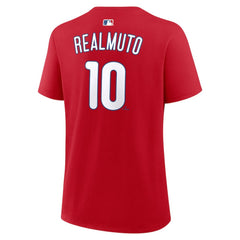 J.T. Realmuto Philadelphia Phillies Nike Women's Name & Number T-Shirt - Red T-shirts