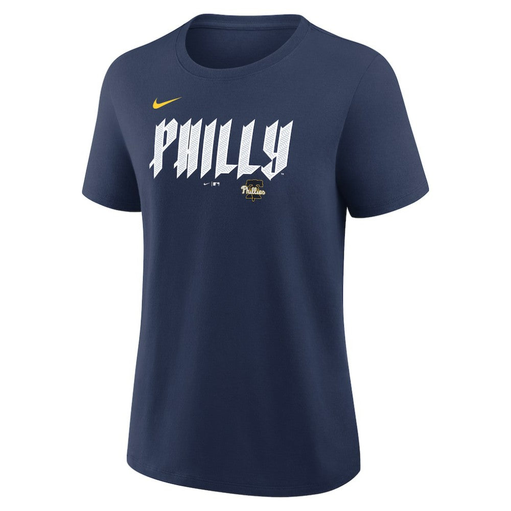 Bryce Harper Philadelphia Phillies Nike Women's City Connect Name & Number T-Shirt - Navy T-shirts