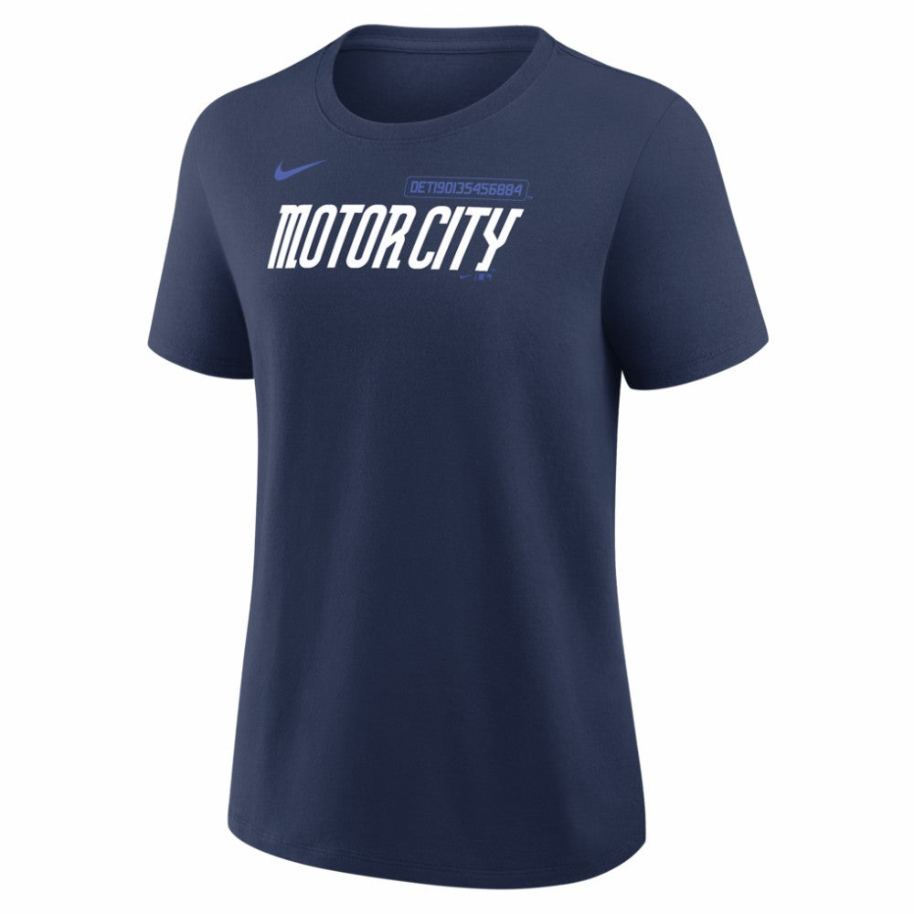 Tarik Skubal Detroit Tigers Nike Women's City Connect Name & Number T-Shirt - Navy T-shirts