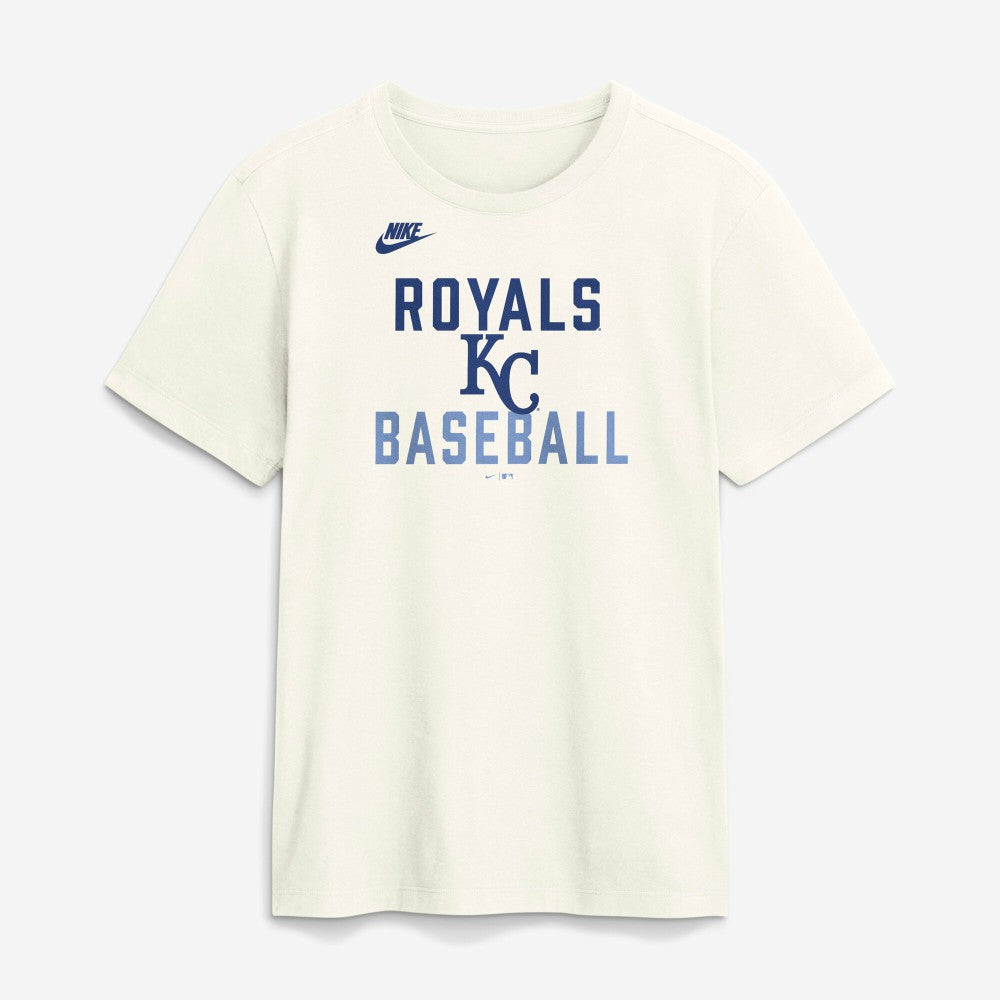 Kansas City Royals Nike Cooperstown Collection ‘70s Inspired T-Shirt - Cream T-shirts