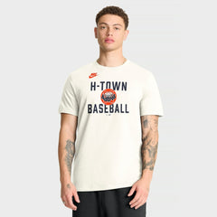Houston Astros Nike Cooperstown Collection ‘70s-Inspired T-Shirt - Cream T-shirts