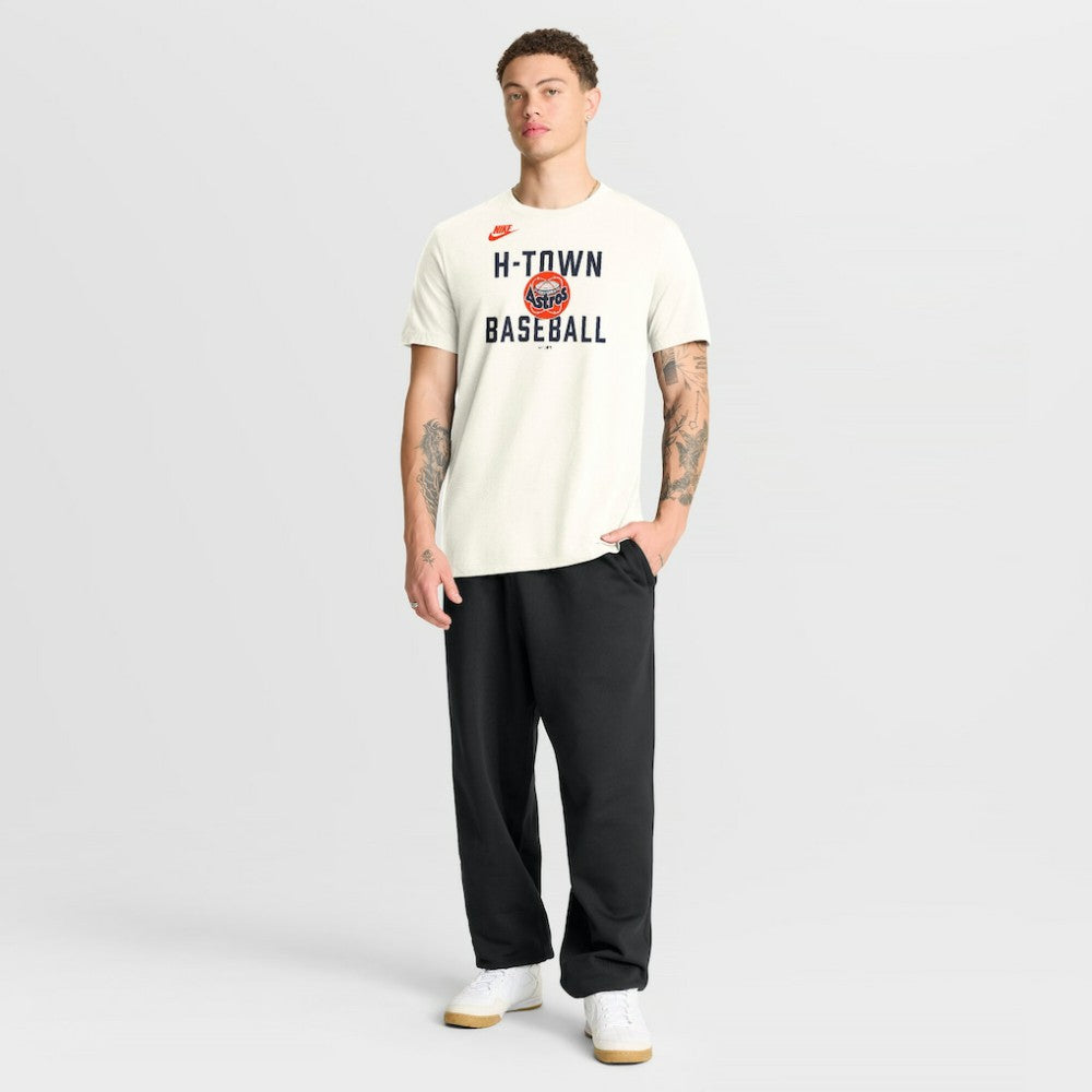 Houston Astros Nike Cooperstown Collection ‘70s-Inspired T-Shirt - Cream T-shirts