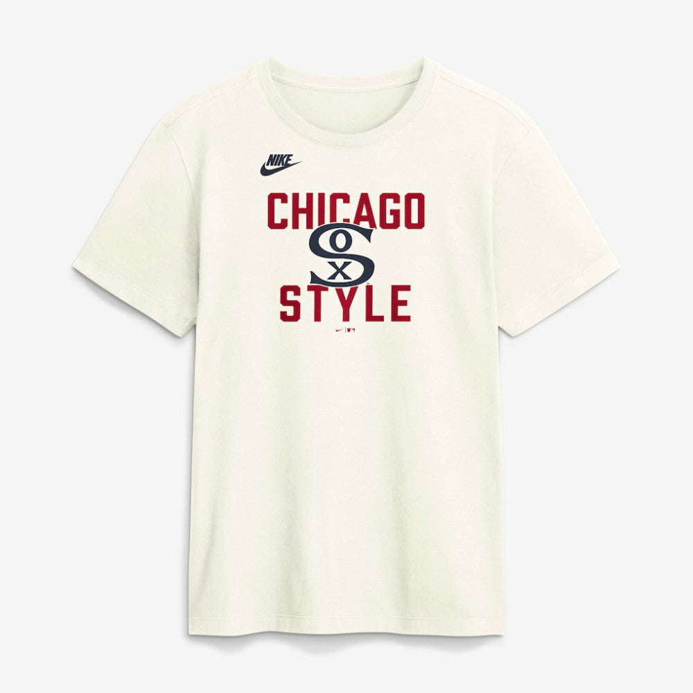 Chicago White Sox Nike Cooperstown Collection ‘70s Inspired T-Shirt - Cream T-shirts