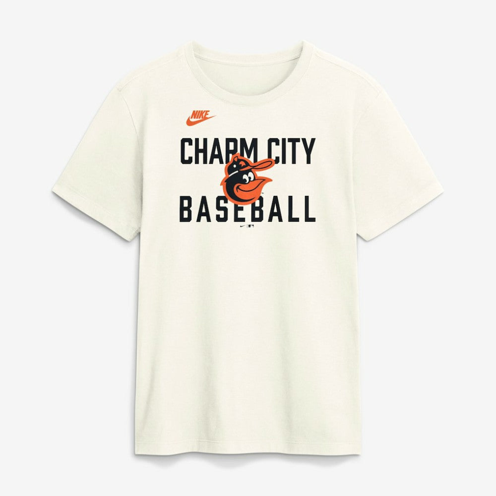 Baltimore Orioles Nike Cooperstown Collection ‘70s Inspired T-Shirt - Cream T-shirts