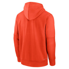 San Francisco Giants Nike Authentic Collection Practice Performance Pullover Hoodie - Orange Hoodies