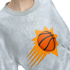 Phoenix Suns Tommy Jeans Women's Tracy Pullover Sweatshirt Silver