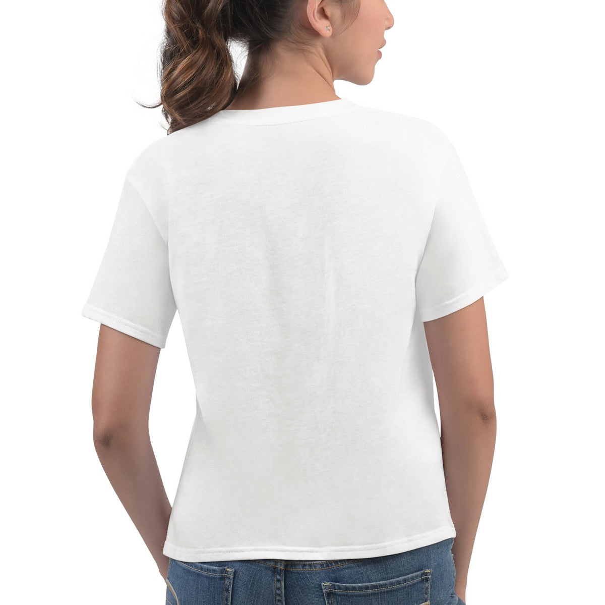 Phoenix Suns G-III 4Her by Carl Banks Women's Play the Ball Cropped T-Shirt White outlet
