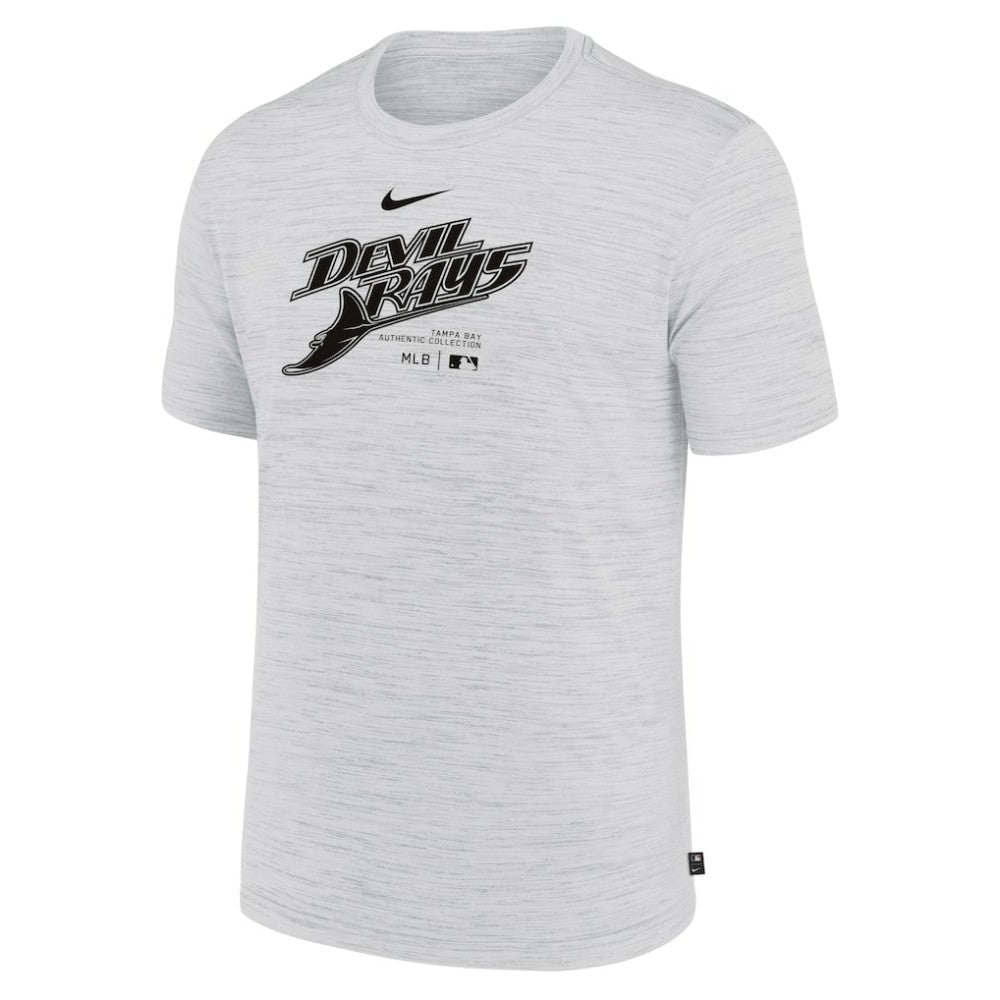 Tampa Bay Rays Nike Authentic Collection Velocity Performance Practice T-Shirt - Ash T-shirts