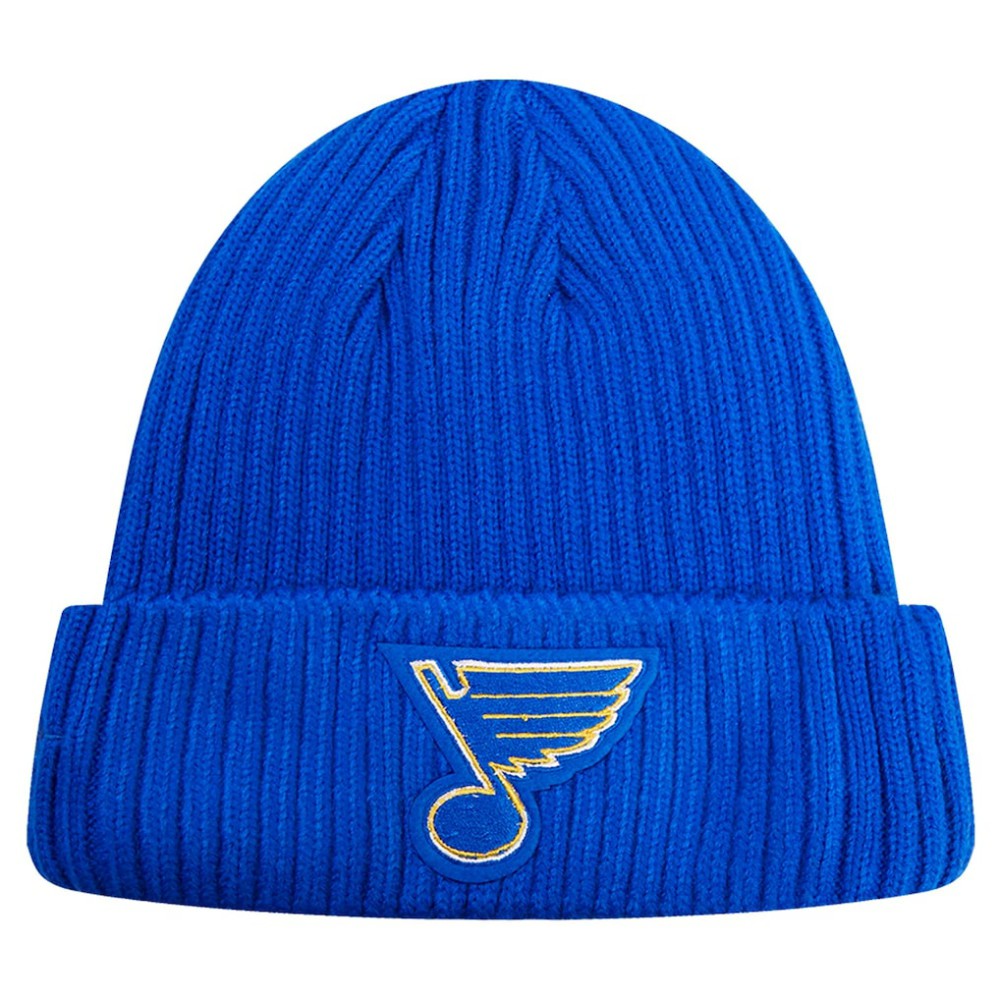 St. Louis Blues Pro Standard Classic Core Cuffed Knit Hat - Royal | US 200144471