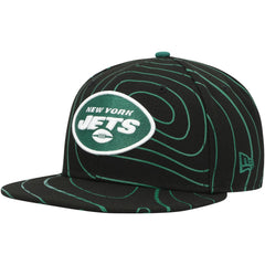 New York Jets New Era Geo 59FIFTY Fitted Hat - Black Hats