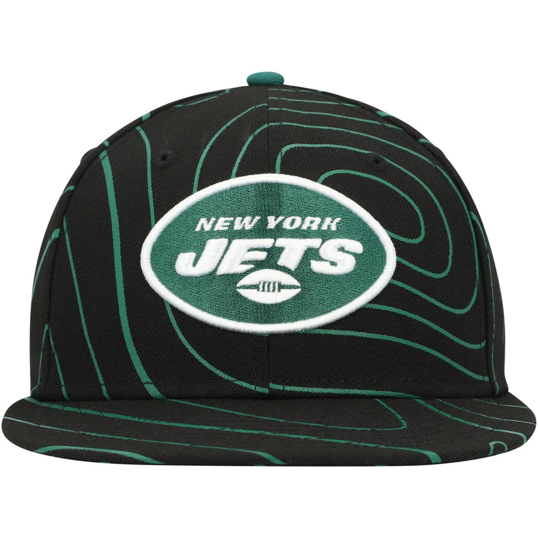 New York Jets New Era Geo 59FIFTY Fitted Hat - Black Hats