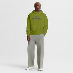 San Francisco 49ers Oversized Type Play Location Hoodie - Green Hoodies