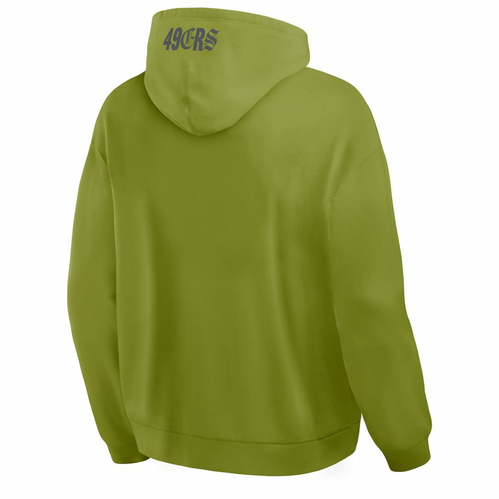San Francisco 49ers Oversized Type Play Location Hoodie - Green Hoodies