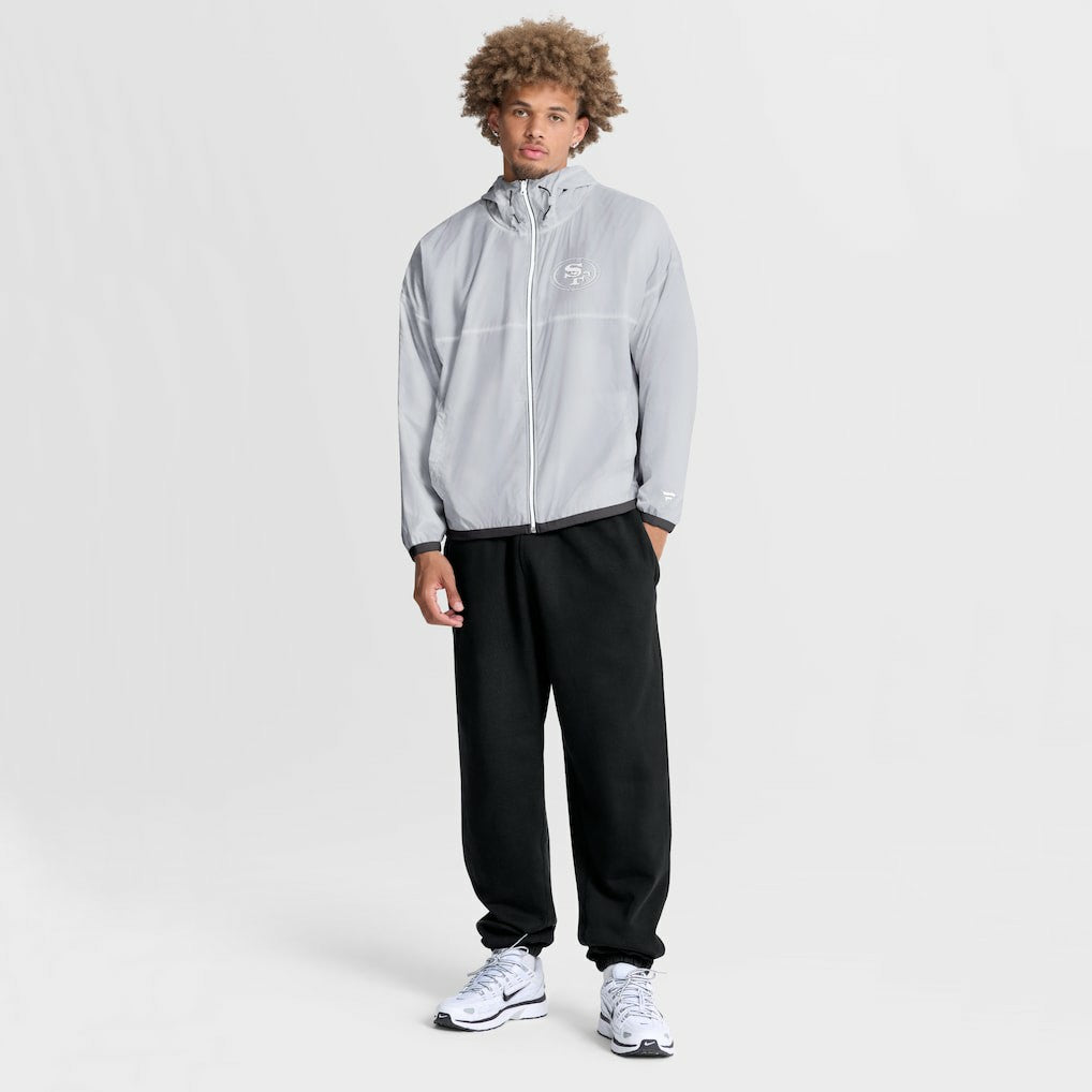 San Francisco 49ers Type Play Down Full-Zip Jacket - White Jackets