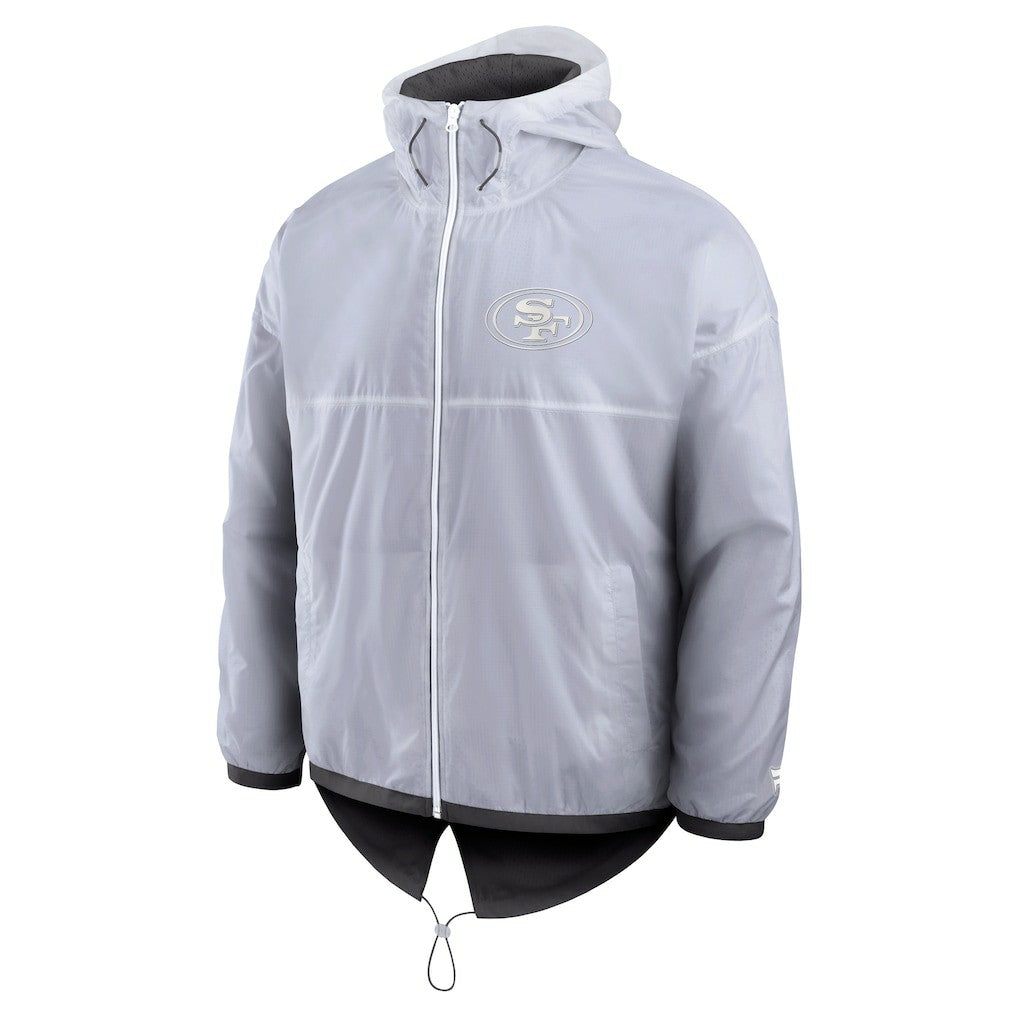 San Francisco 49ers Type Play Down Full-Zip Jacket - White Jackets