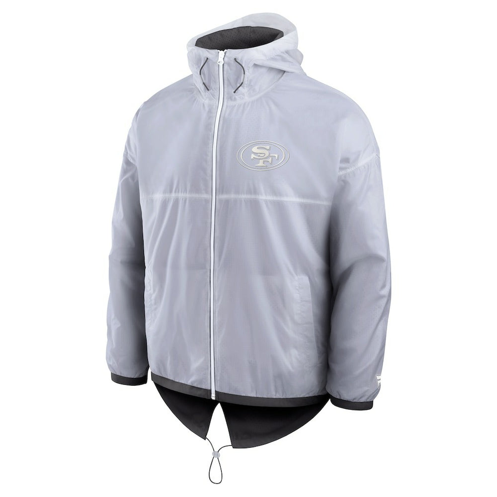San Francisco 49ers Type Play Down Full-Zip Jacket - White Jackets