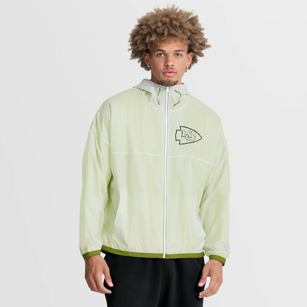Kansas City Chiefs Type Play Down Full-Zip Jacket - White Jackets