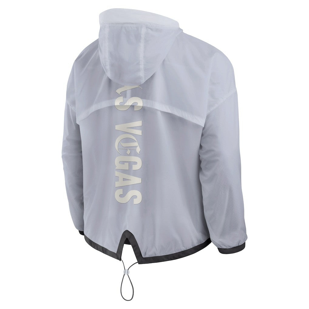 Las Vegas Raiders Type Play Down Full-Zip Jacket - White Jackets